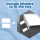 10 pcs Disposable Airplane Tray Covers Set
