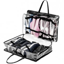 Shoe Travel Bag for Multiple Shoes 8 Pairs - Travel Shoe Organizer - Portable Luggage Shoes Carrier Sneaker Bag - Shoe Storage Case - Oxford