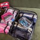 Shoe Travel Bag for Multiple Shoes 8 Pairs - Travel Shoe Organizer - Portable Luggage Shoes Carrier Sneaker Bag - Shoe Storage Case - Oxford