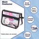 TSA Approved Toiletry Bag with Pocket