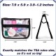 TSA Approved Toiletry Bag with Pocket